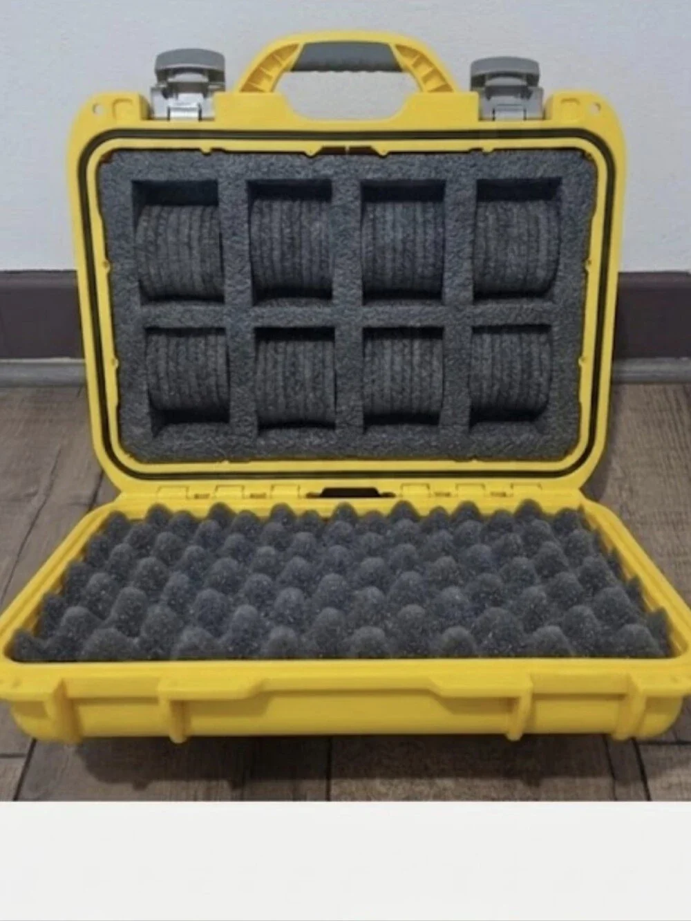 Invicta 8 Slot Yellow Plastic Watch Case